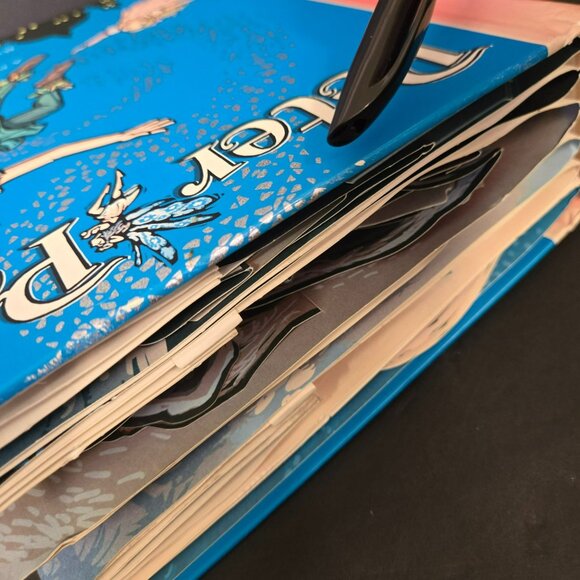 Peter Pan Classic Collectible Pop Book Hardcover Robert Sabuda J. M Barries Used - Picture 9 of 16